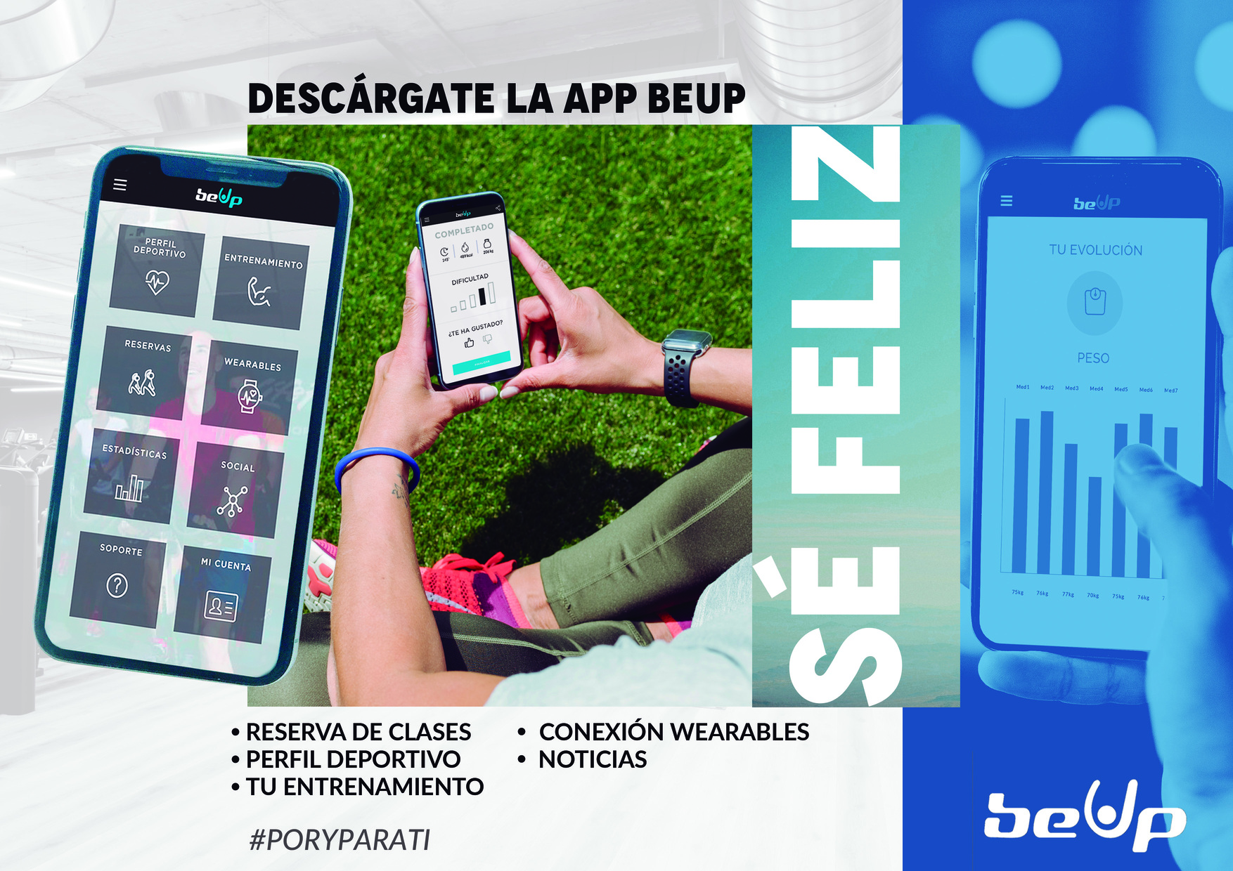 Descarga la App de beUp